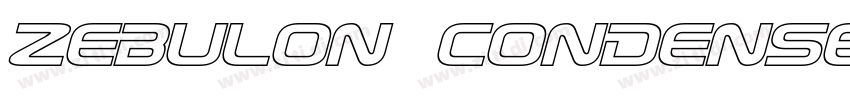 Zebulon Condensed字体转换